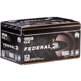 Federal Black Pack 223 Remington Ammo 55 Grain Full Metal Jacket - FC223BF