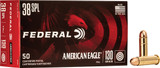 FEDERAL AE 38 SPECIAL 130GR FMJ 50RD 20BX/CS