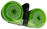 RWB DRUM AR-15 5.56 BLK NEON GREEN 100RD
