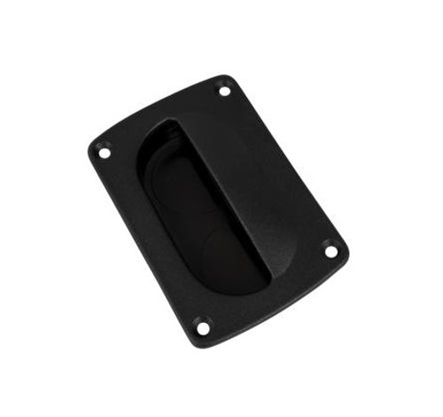 ACETAL FLUSH PULL LARGE BLACK