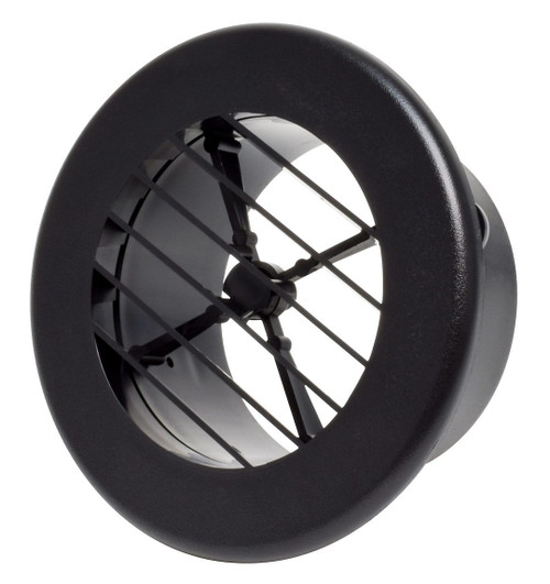 A/C REGISTER NON-DAMP BK
