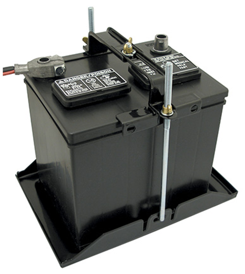 ADJUSTABLE BATTERY HOLD DOWN