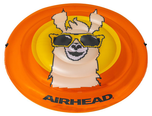 AIRHEAD POOL FLOAT - PIXEL ORANGE LLAMA