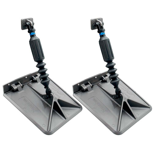 Lectrotab SX 9.5 x 10 Smart Tabs 12-16' Boats w\/40lb Actuators - 40-80HP - Gunmetal Grey [SXG9510-40]