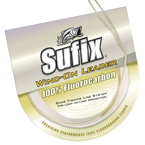 Sufix Wind-On 100% Clear Fluorocarbon Leader - 100lb - 11 yds [700-100F]