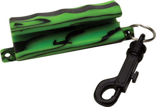 ALLEN ARROW PULLER SOFT RUBBER | W/SNAP BLACK/GREEN | 162