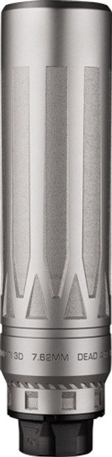 DEAD AIR SILENCERS NOMAD TI XC | 7.62MM XENO ADAPTER SILVER | SNOMADTIXCXENOS