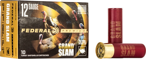 FEDERAL GRAND SLAM 12GA 3" 1-3/4OZ #5 10RD 5BX/CS | APFCX157F5