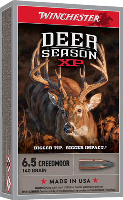 WINCHESTER DEER XP 6.5 CM 140GR EXTREME PT 20RD 10BX/CS | AX65DS2 WINCHESTER DEER XP 6.5 CM 140GR EXTREME PT 20RD 10BX/CS | AX65DS2