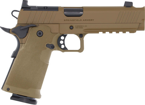 SPRINGFIELD 1911 DS PRODIGY | COMP 9MM 5" COYOTE BROWN 10RD | G9119AOSCBLCCOM