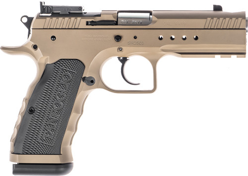 TANFOGLIO HEXAGON TACTICAL | 10MM 4.45" 15RD STEEL/ALUM GRP | GFHEXT10