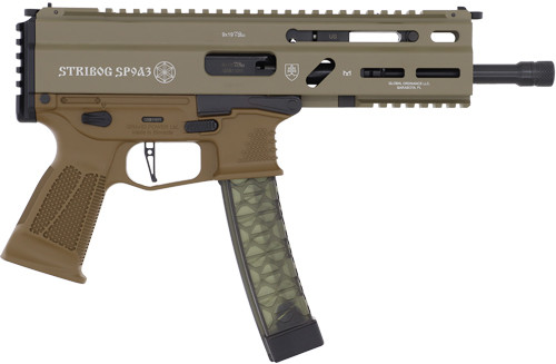 GRAND POWER STRIBOG SP9A3 9MM | 8" BBL 30 RD MAG FDE | G197892004770