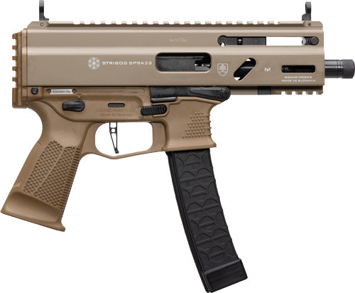 GRAND POWER STRIBOG SP9A3S 9MM | 5" BBL 30 RD MAG FDE | G197892004787