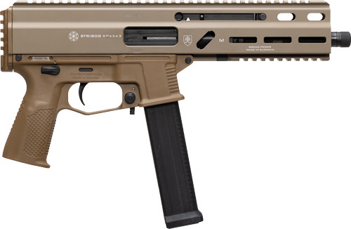 GRAND POWER STRIBOG SP45A3 | 45ACP 8" BBL 20 RD MAG FDE | G197892004794