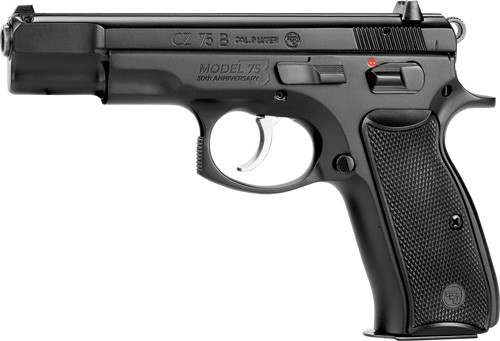 CZ 75-B 50TH ANNIVERSARY 9MM | FS 16RD BLACK POLYCOTE | G91162