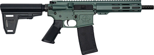GLFA AR15 PISTOL W/BRACE 223 | WYLDE 7.5" NIT CHARCOAL GREEN | GL15223PBCHG