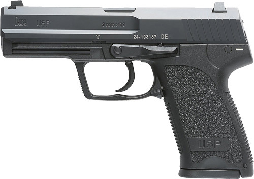 HK USP9 COMPACT V7 DAO 9MM | 4.25" BBL 2-15RD BLACK | G81000311