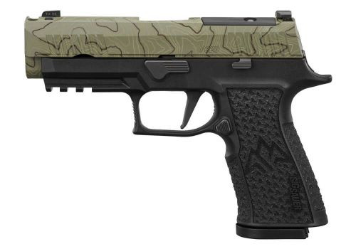 SIG P320 XTEN ENDURE 10MM 3.8" | (3)15RD LXG GRIP MOSS GREEN | G320XCA10COMPCW