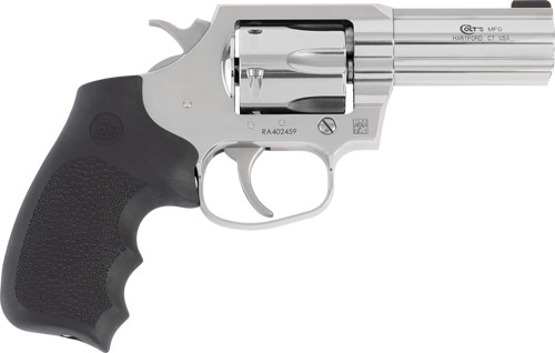 COLT KING COBRA 357MAG 3" 6RD | BRUSHED STAINLESS BLACK GRIPS | GKCOBRASB3RBB