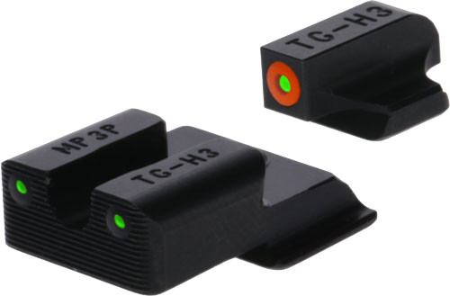 TRUGLO SIGHT SET FOR GLOCK LOW | TRITIUM PRO ORANGE W/U-NOTCH | TG231G1C