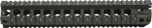 BCM RAIL PICATINNY FREE FLOAT | 12" BLACK FITS AR-15 | QRF12556BLK