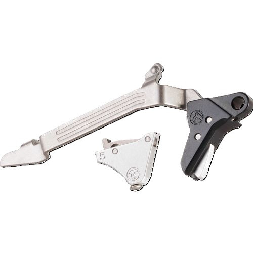TIMNEY TRIGGER ALPHA FOR GLOCK | GEN 5 LARGE FRAME SILVER | AG5LARGESILVER