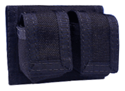 HKS DOUBLE SPEEDLOADER POUCH | NYLON BLACK FITS ALL LOADERS | 100B