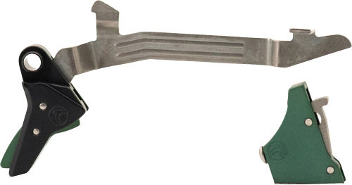 TIMNEY TRIGGER ALPHA FOR GLOCK | GEN 3-4 LARGE FRAME GREEN | 081950753703