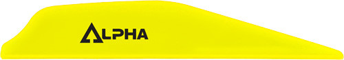 BOHNING ALPHA AR 1250 VANE | 2.8" NEON YELLOW 36PK | 101061NY28
