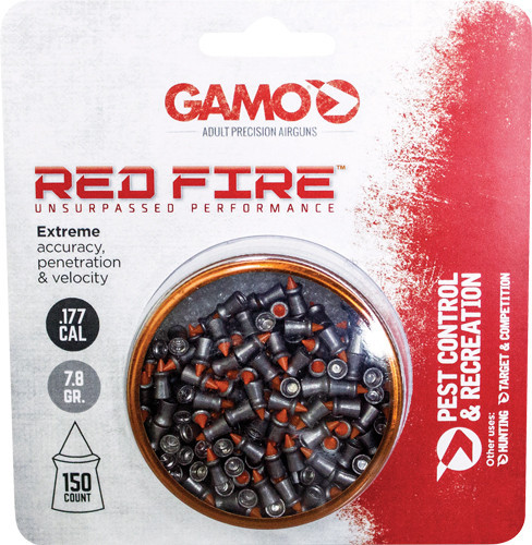 GAMO RED FIRE 177 PELLETS 7.8GR 150-PACK | 632270154