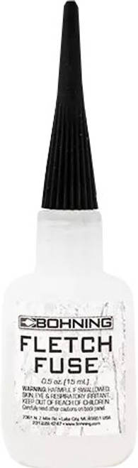 BOHNING GLUE FLETCH FUSE | 1/2OZ BOTTLE | 301025 BOHNING GLUE FLETCH FUSE | 1/2OZ BOTTLE | 301025