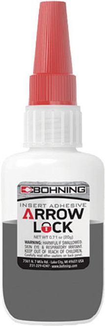 BOHNING ARROW LOCK INSERT GLUE | .71OZ BOTTLE | 301069 BOHNING ARROW LOCK INSERT GLUE | .71OZ BOTTLE | 301069