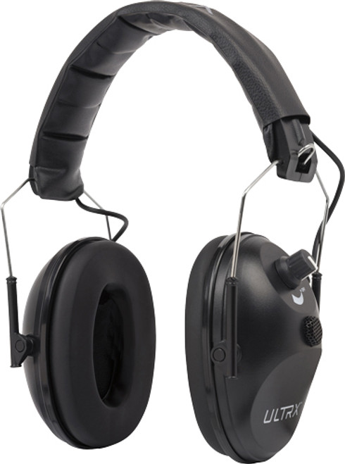 ULTRX ELECTRONIC EARMUFF | 23db BLACK | 4114