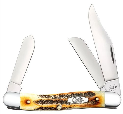 CASE KNIVES 6.5 BONE STAG | STOCKMAN | 65336C