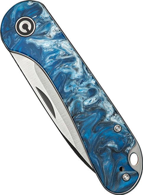 CIVIVI KNIFE ELEMENTUM SLIP | JOINT 2.9" BLUE OCEAN/SATIN | C18062AJ4