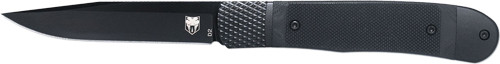 COBRATEC TRAPPER HIDDEN | RELEASE 3.12" BLACK G-10 HNDLE | CTTHRG10BKO