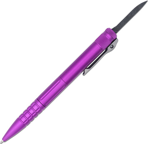 COBRATEC CNC OTF PEN KNIFE | 1.75" PURPLE | CNCOTFPPURGEN2