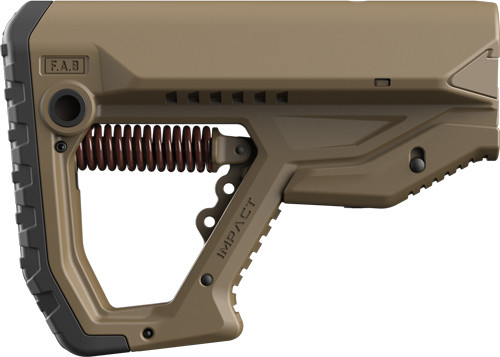 F.A.B. DEFENSE IMPACT RECOIL | REDUCTION BUTTSTOCK AR-15 FDE | FXCIMPACTT F.A.B. DEFENSE IMPACT RECOIL | REDUCTION BUTTSTOCK AR-15 FDE | FXCIMPACTT