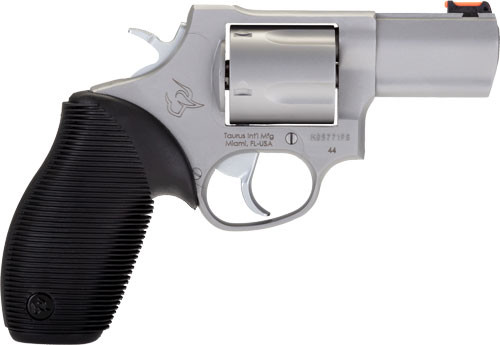 TAURUS TRACKER .44MAG 2.5" | 5-SHOT SS RUBBER < | G2440029TKRT