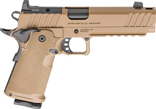 SPRINGFIELD 1911 DS PRODIGY | COMP 9MM 5" COYOTE BRN 17/20RD | G9119AOSCBCOMP