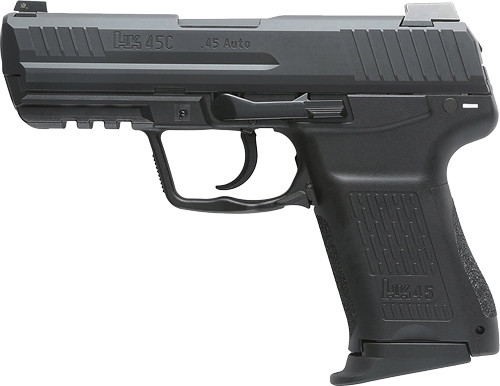 HK HK45C LEM COMP V7 DAO 45ACP | 3.94" BBL 2-8RD BLK | G81001112