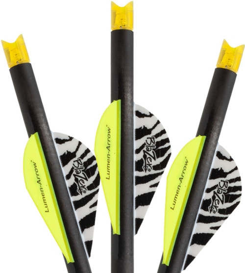 LUMENOK XBOW ARROW 20" CARBON | HD ORANGE CRESCENT NOCK 3PK | LUMBECC3 LUMENOK XBOW ARROW 20" CARBON | HD ORANGE CRESCENT NOCK 3PK | LUMBECC3