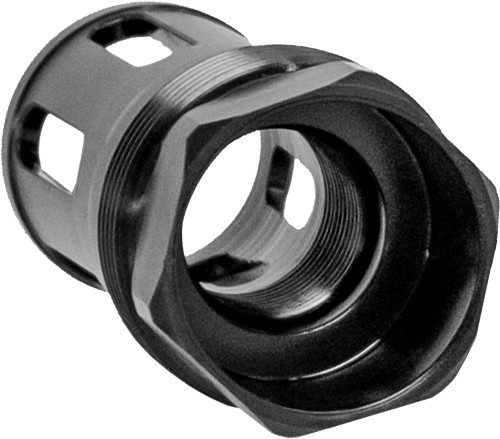 WOLFPACK ARMORY NIGHT HOWLER | FLASH HIDER 1/2X28 NITRIDE BLK | NHFH1228BNV3