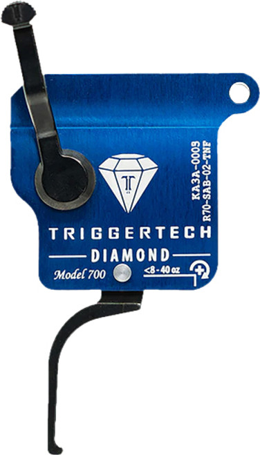 TRIGGERTECH REM 700 SINGLE | STAGE ROUGH DIAMOND FLAT | R70SAB02TNF