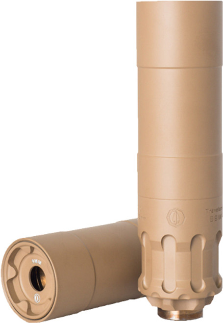 RUGGED SUPPRESSORS OBSIDIAN 9 | ADAPT MODULAR CERAKOTE FDE | SOBSFDE9