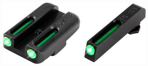 TRUGLO SIGHT SET FOR GLOCK | 42/43 TRITIUM/FIBER OPT GREEN | TG131GT1A TRUGLO SIGHT SET FOR GLOCK | 42/43 TRITIUM/FIBER OPT GREEN | TG131GT1A