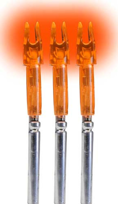 LUMENOK LIGHTED NOCK | X-SERIES HD ORANGE 3PK | X3Z