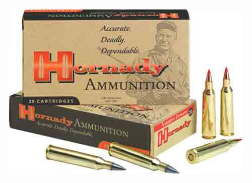 HORNADY VARMINT 22-250 REM 55GR V-MAX 20RD 10BX/CS HORNADY VARMINT 22-250 REM 55GR V-MAX 20RD 10BX/CS