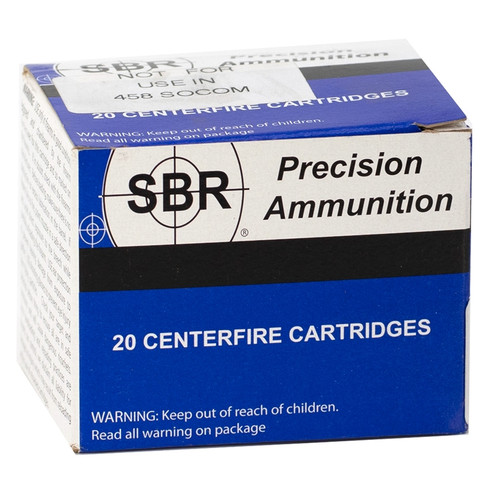 SBR 458 HAM'R Ammo 300 Grain Controlled Fracturing Hollow Point – SL458H5 SBR 458 HAM'R Ammo 300 Grain Controlled Fracturing Hollow Point – SL458H5
