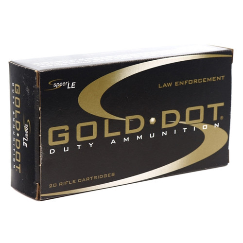 Speer Gold Dot LE Duty 308 Winchester Ammo 150 Grain Soft Point - 24457 Speer Gold Dot LE Duty 308 Winchester Ammo 150 Grain Soft Point - 24457